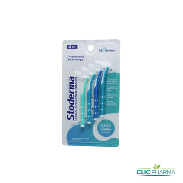 STODERMA BROSSETTES INTERDENTALES 2.2/2.5 (4 BROSSETTES)