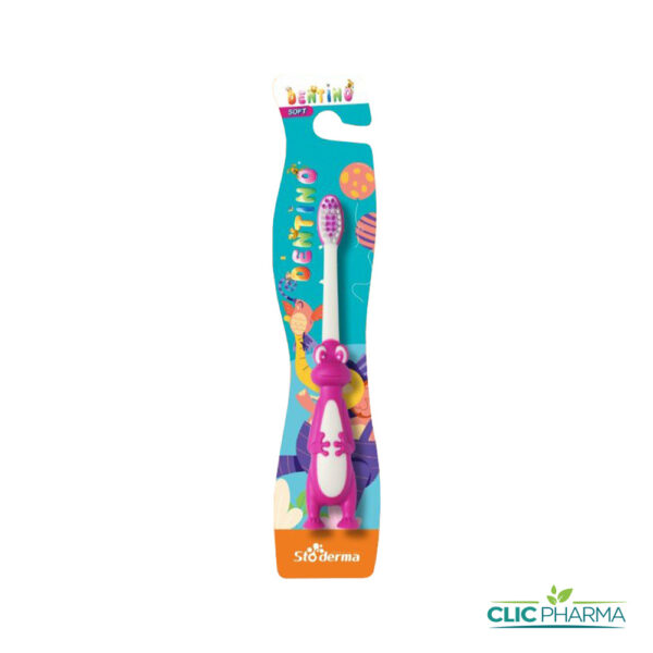STODERMA DENTINO BROSSE A DENTS SOFT KIDS ROSE