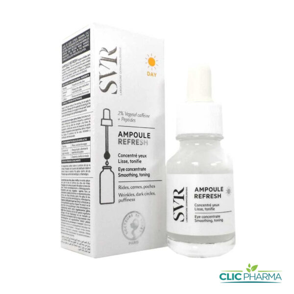 SVR AMPOULE REFRESH CONCENTRE YEUX JOUR 15ML