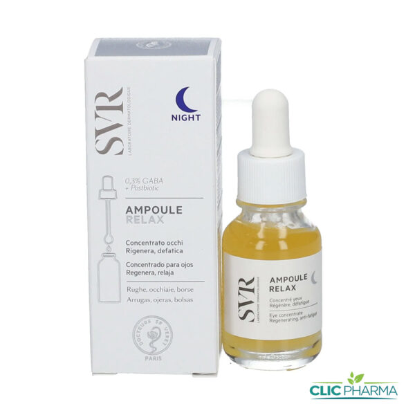 SVR AMPOULE RELAX CONCENTRE YEUX NUIT 15ML