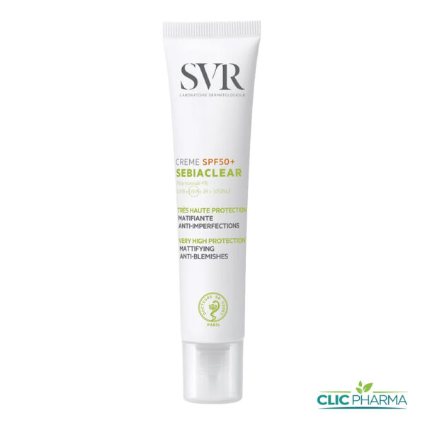 SVR SEBIACLEAR CREME MATIFIANTE ANTI-IMPERFECTIONS SPF50+ 40ML