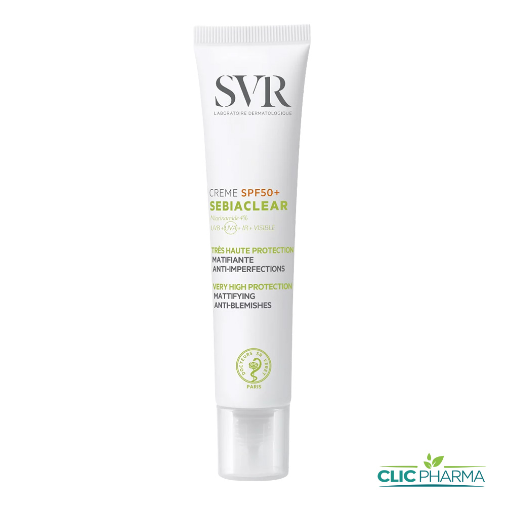 SVR ECRAN SEBIACLEAR CREME SPF50+ 40ML