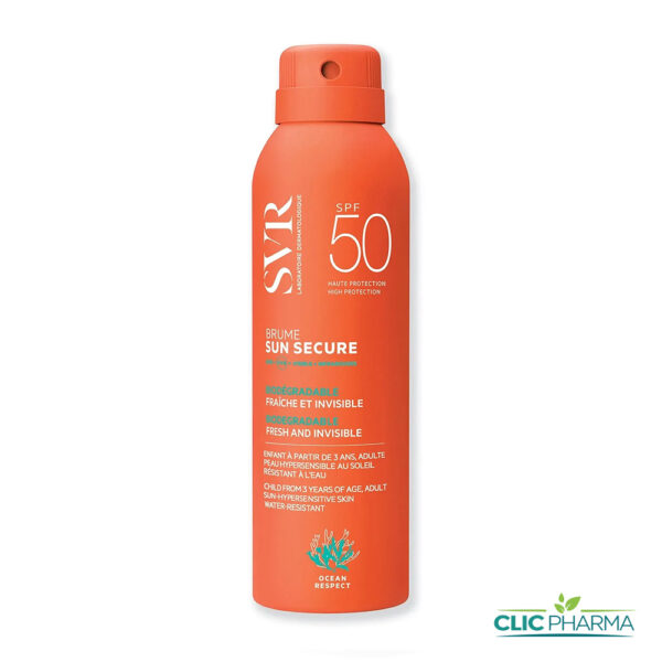 SVR ECRAN SUN SECURE BRUME SPF50+ 200ML