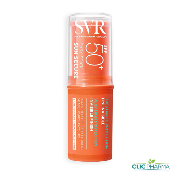 SVR SUN SECURE EASY STICK INVISIBLE SPF50+ 10GR