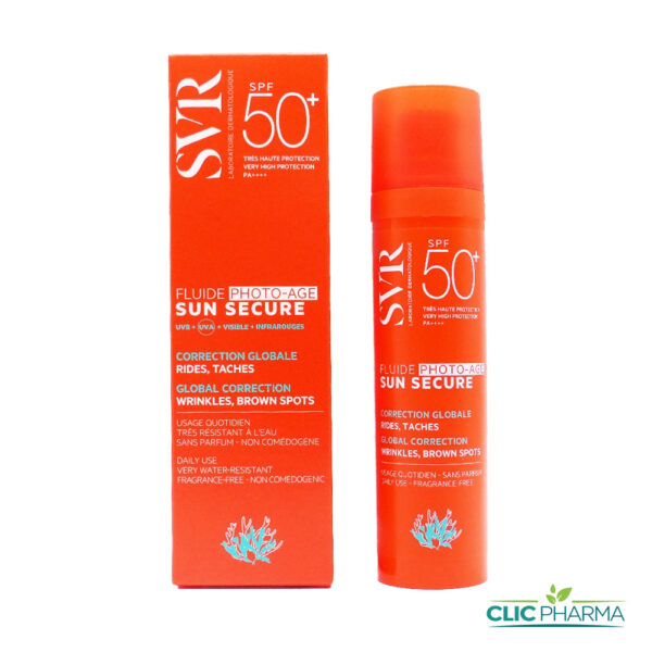SVR ECRAN SUN SECURE FLUIDE PHOTO AGE SPF50+ 40ML