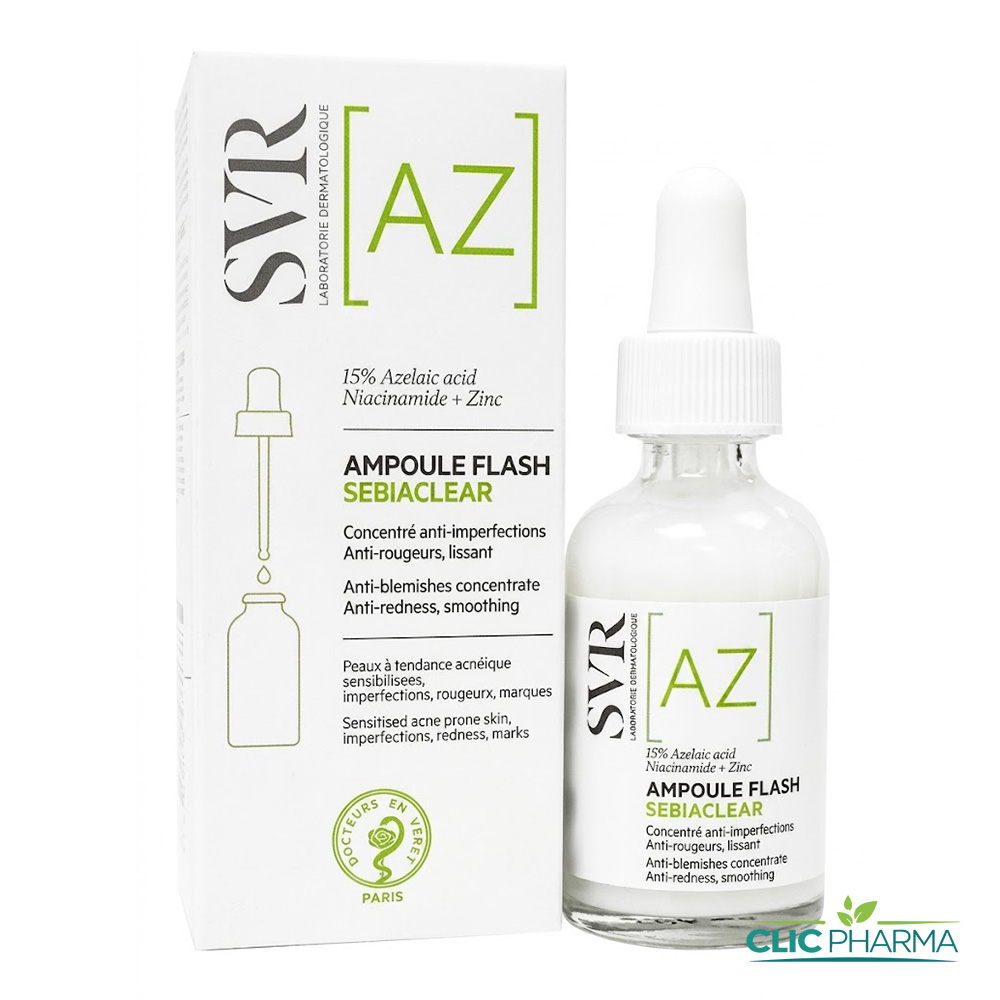 SVR SEBIACLEAR AMPOULE FLASH AZ 30ML