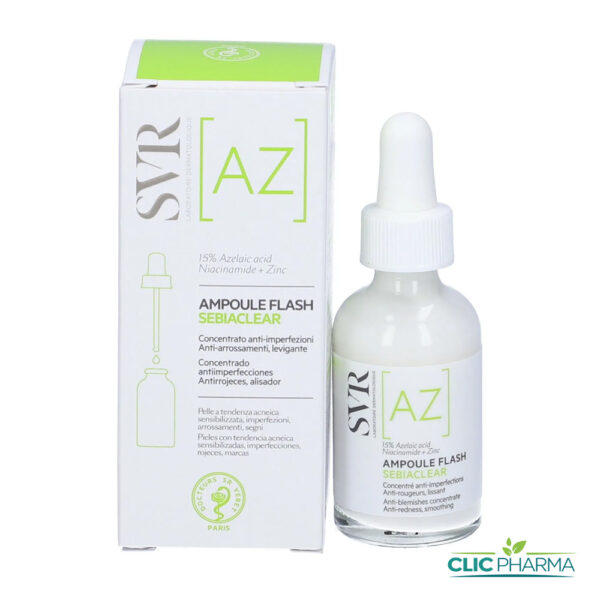 SVR SEBIACLEAR AMPOULE FLASH AZ 30ML