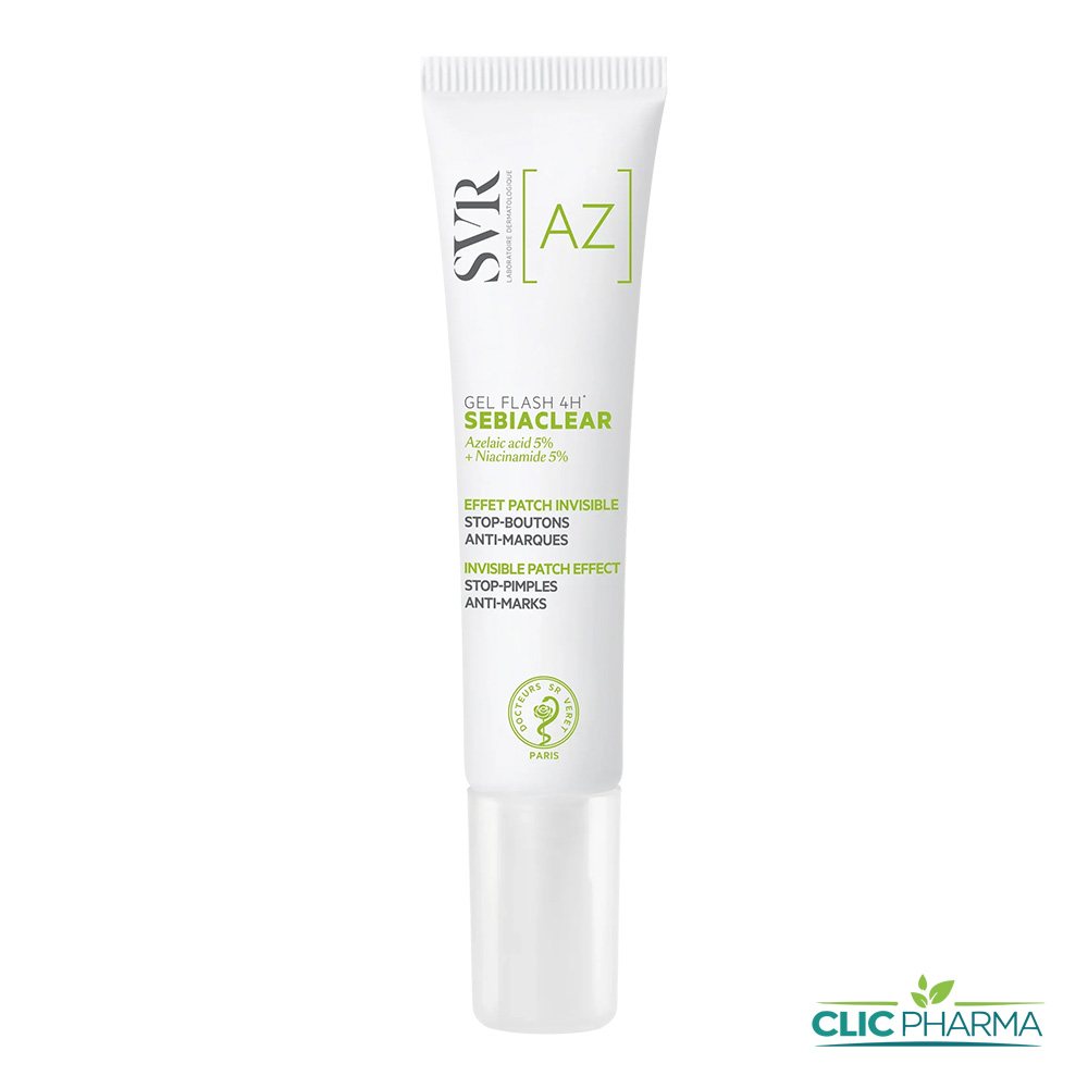 SVR SEBIACLEAR AZ GEL FLASH 4H 15ML