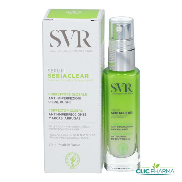 SVR SEBIACLEAR SERUM CORRECTEUR GLOBAL ANTI-IMPERFECTIONS 30ML