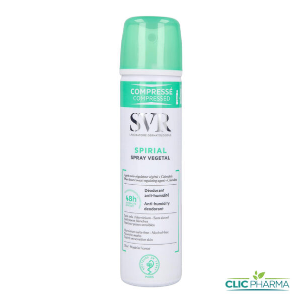 SVR SPIRIAL DEODORANT SPRAY VEGETAL 48H 75ML