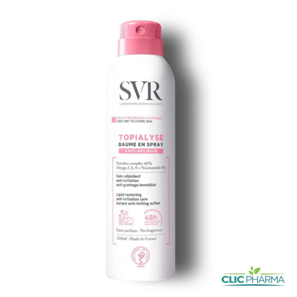 SVR TOPIALYSE BAUME SPRAY 200ML