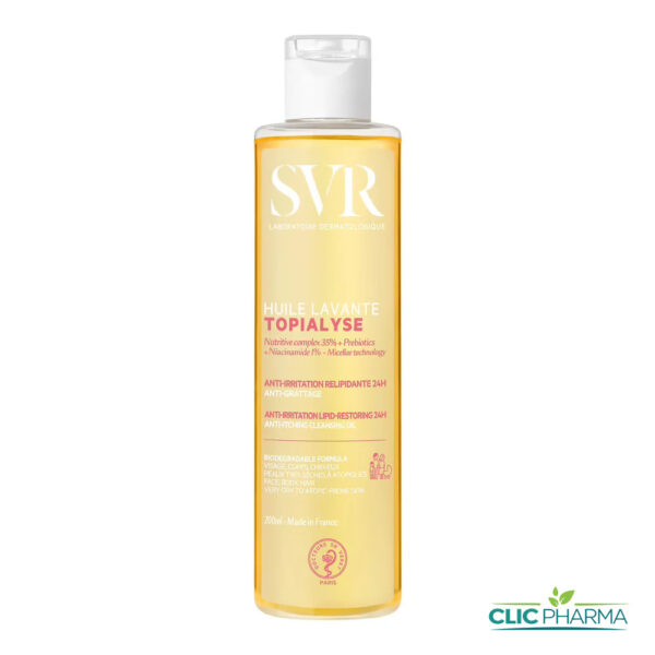 SVR TOPIALYSE HUILE LAVANTE MICELLAIRE 200ML