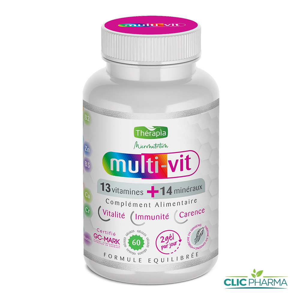 THERAPIA MULTI-VIT GELULES B 60