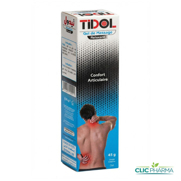 TIDOL GEL DE MASSAGE RELAXANT 45GR