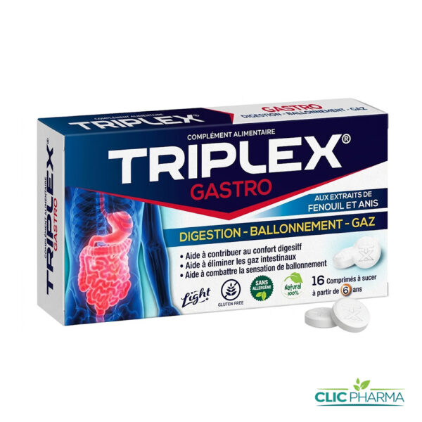 TRIPLEX GASTRO (16 COMPRIMES)