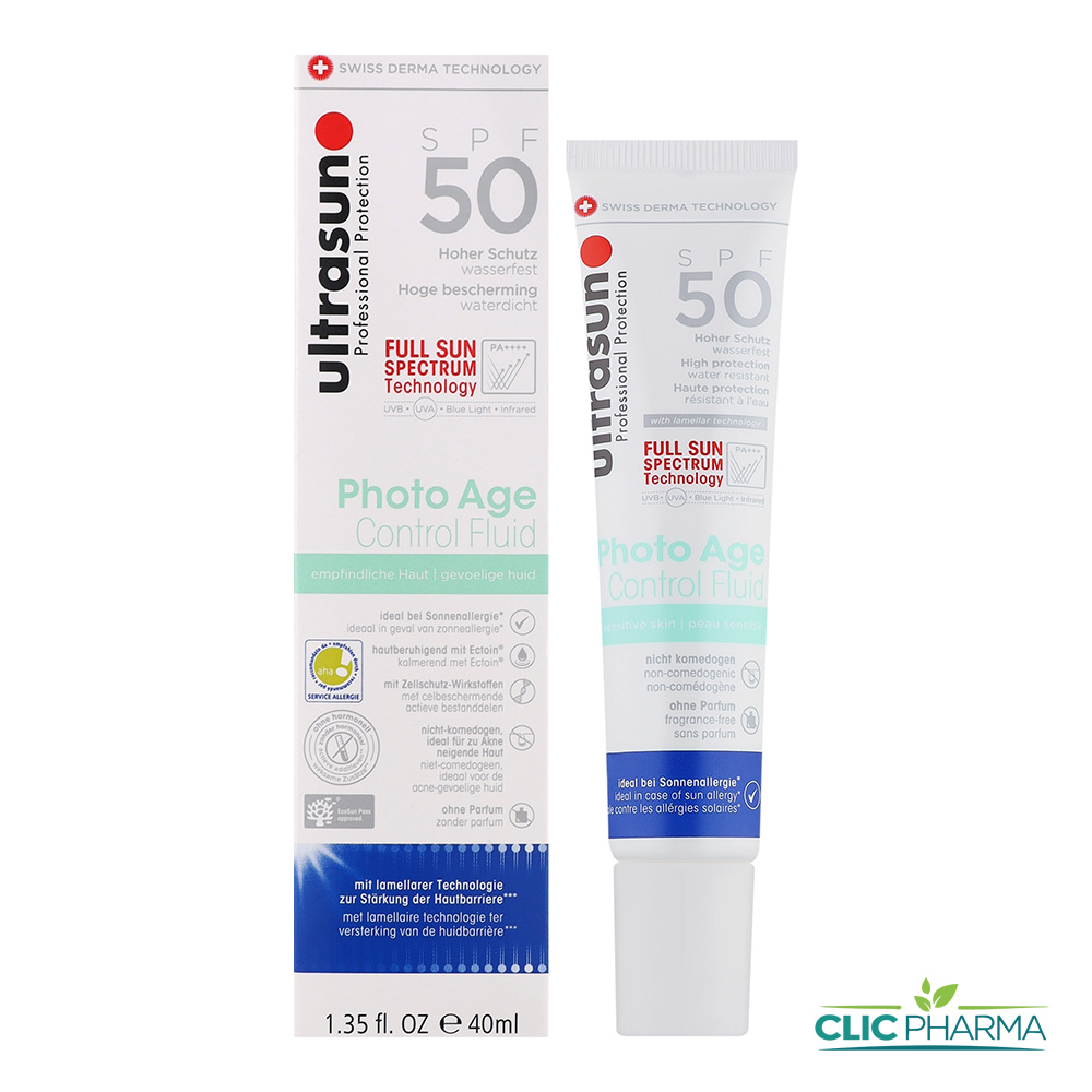 ULTRASUN ECRAN FLUIDE PHOTO AGE SPF50 40ML