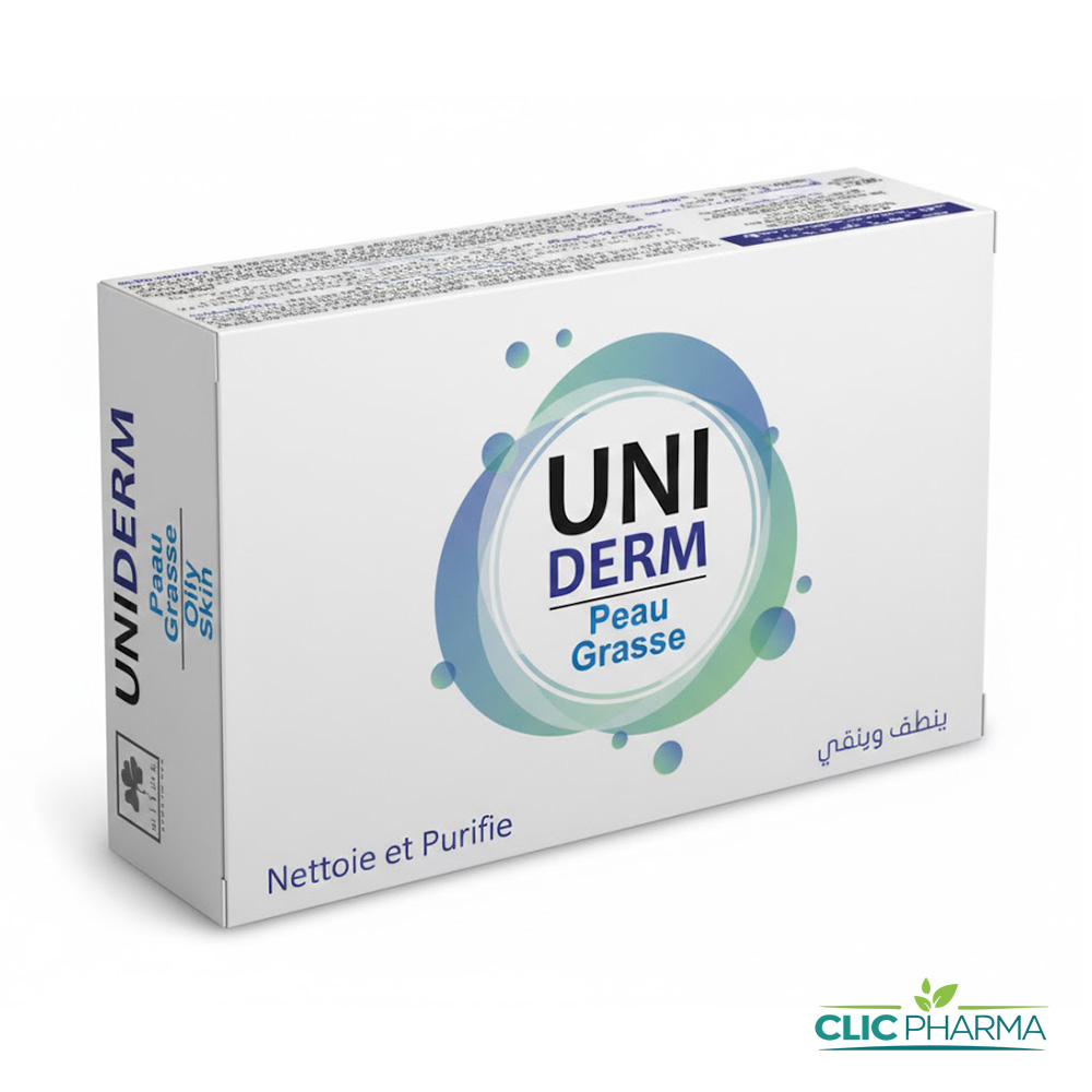 UNIDERM SAVON PEAU GRASSE 90GR