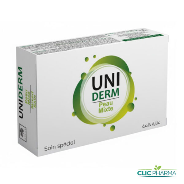 UNIDERM SAVON PEAU MIXTE 90GR