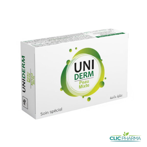 UNIDERM SAVON PEAU MIXTE 90g