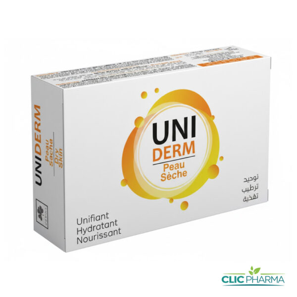 UNIDERM SAVON PEAU SECHE 90GR