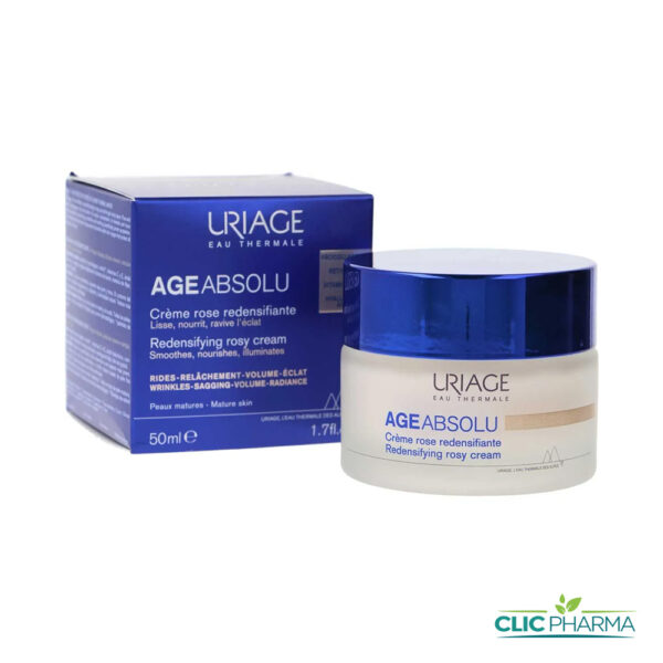 URIAGE AGE ABSOLU CREME DE JOUR ROSE REDENSIFIANTE 50ML