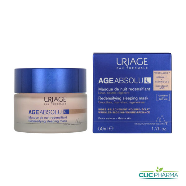 URIAGE AGE ABSOLU MASQUE DE NUIT REDENSIFIANT 50ML