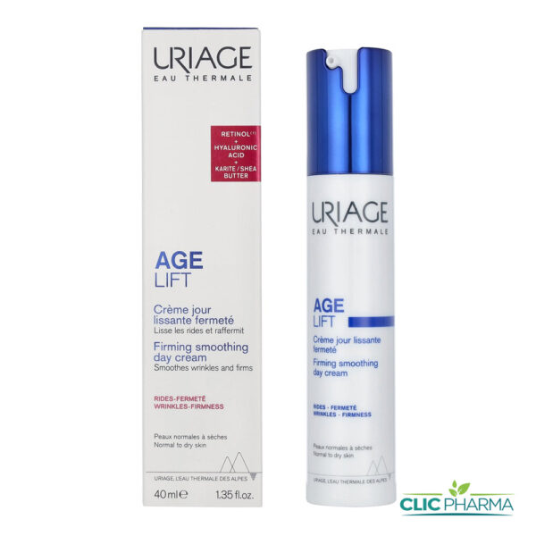 URIAGE AGE LIFT CREME DE JOUR ANTI-RIDES PEAUX NORMALES A SECHES 40ML