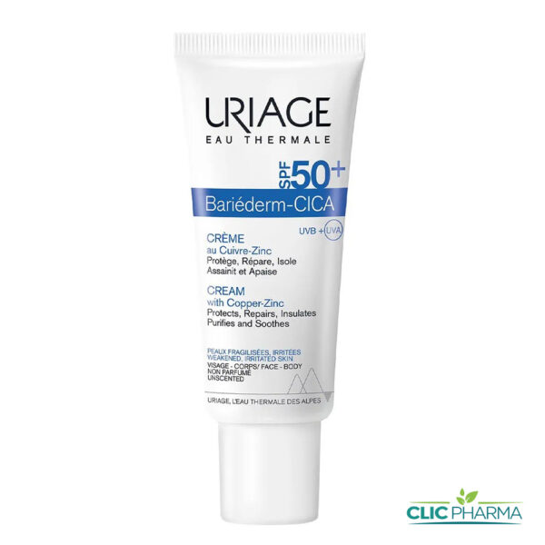 URIAGE BARIEDERM CICA CREME SPF50+ 40ML