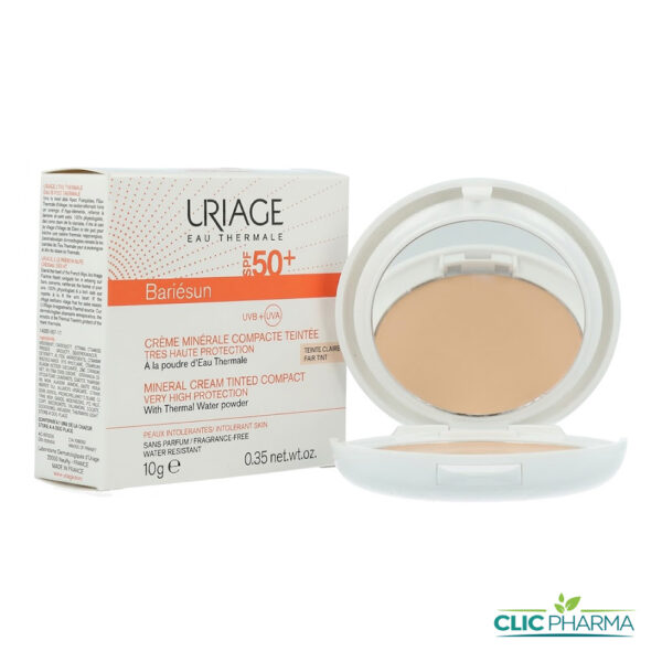 URIAGE BARIESUN COMPACT TEINTE CLAIRE SPF50+ 10GR