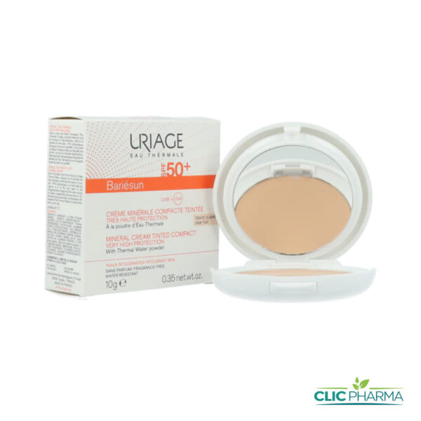 URIAGE BARIESUN SPF50+ COMPACT TEINTE CLAIRE 10g