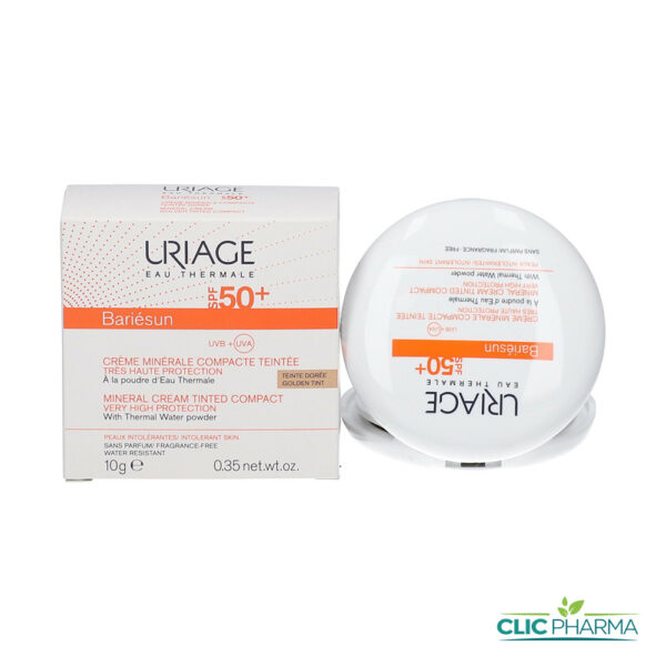 URIAGE BARIESUN SPF50+ COMPACT TEINTE DOREE