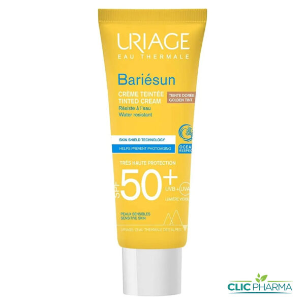 URIAGE BARIESUN SPF50+ CREME TEINTE DOREE 50ML