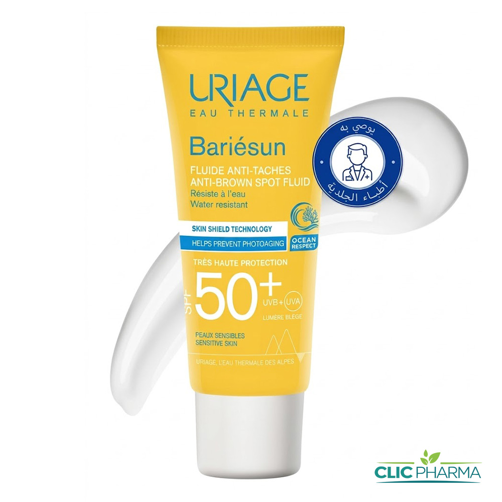URIAGE BARIESUN SPF50+ FLUIDE ANTITACHE T 40 ML