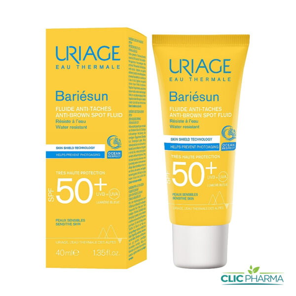URIAGE BARIESUN SPF50+ FLUIDE ANTI-TACHES 40 ML