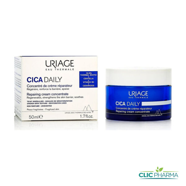 URIAGE CICA DAILY CREME CONCENTRE DE CREME REPARATEUR 50ML
