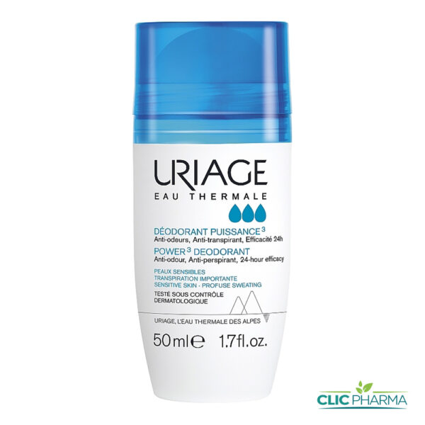 URIAGE DEODORANT PUISSANCE 3 ROLL-ON 50ML