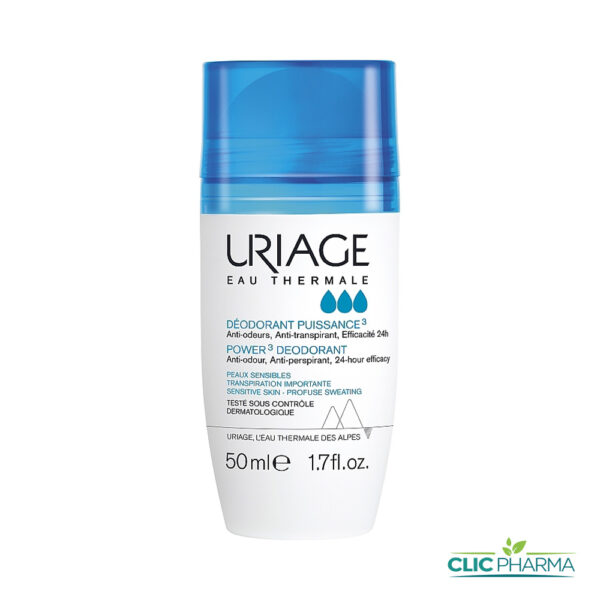 URIAGE DEODORANT POWER 3 ROLL-ON 50ML