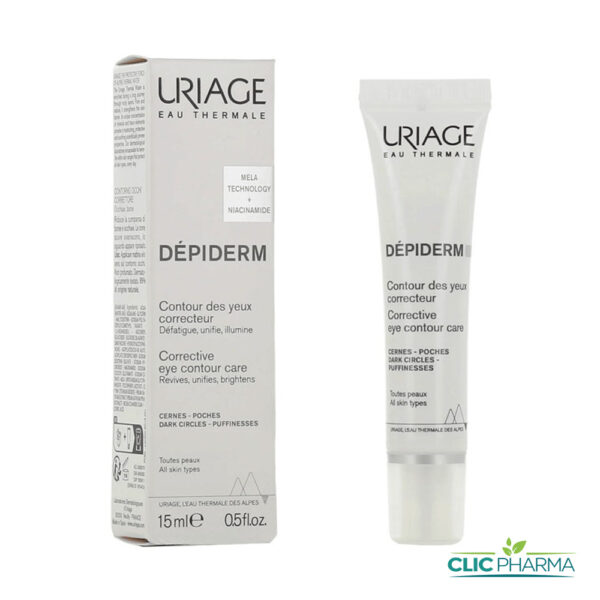URIAGE DEPIDERM CREME ECLAIRCISSANTE CONTOUR DES YEUX 15ML