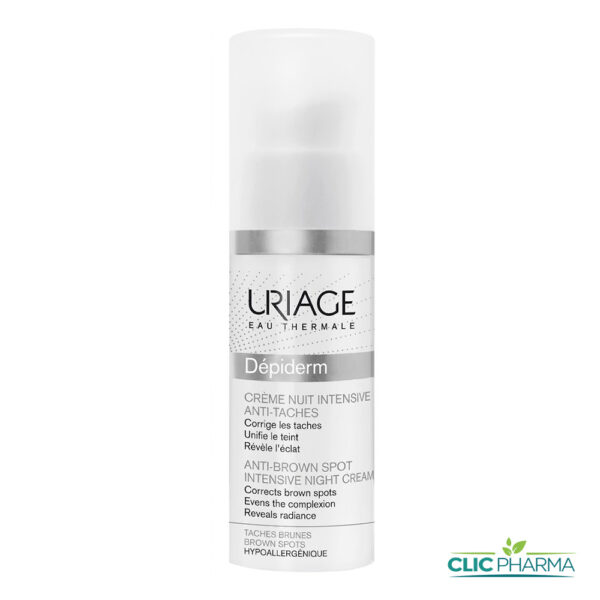 URIAGE DEPIDERM SOIN DE NUIT INTENSIVE ANTI-TACHES 30ML
