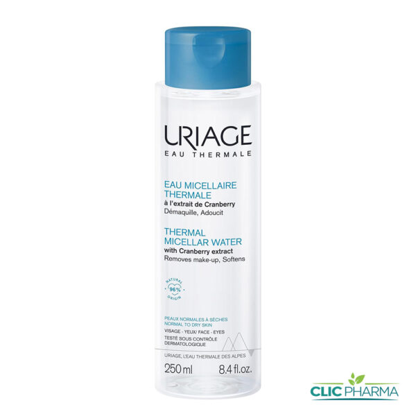 URIAGE EAU MICELLAIRE THERMALE 250ML PEAUX NORMALES A SECHES