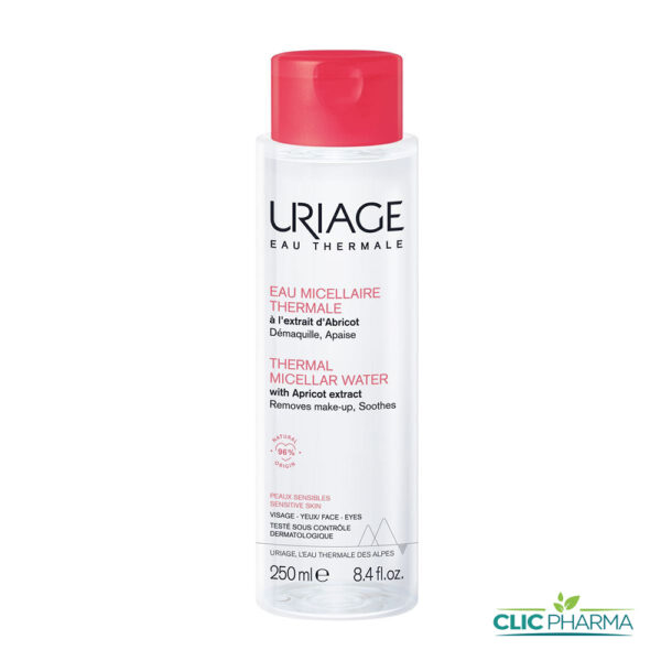 URIAGE EAU MICELLAIRE THERMALE 250ML PEAUX SENSIBLES