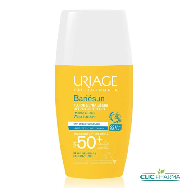 URIAGE BARIESUN FLUIDE SOLAIRE ULTRA LEGER SPF50+ 30ML