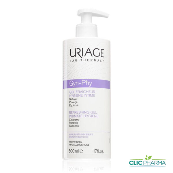 URIAGE GYN-PHY GEL FRAICHEUR HYGIENE INTIME 500ML