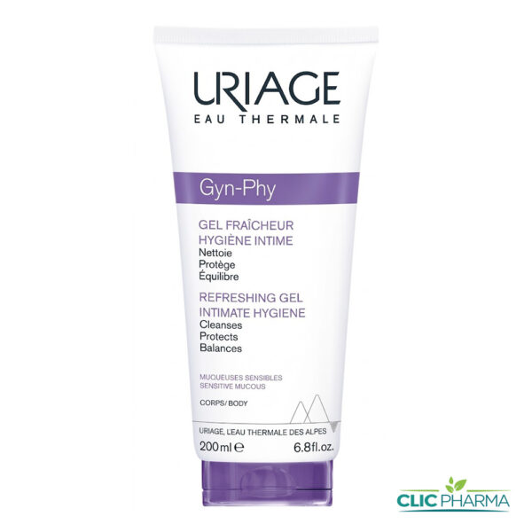 URIAGE GYN-PHY GEL FRAICHEUR HYGIENE INTIME 200ML
