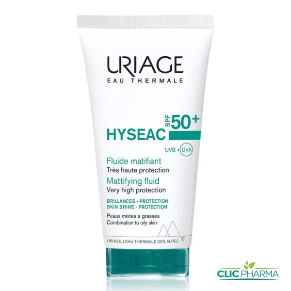 URIAGE HYSEAC FLUIDE SOLAIRE MATIFIANT SPF50+ 50ML