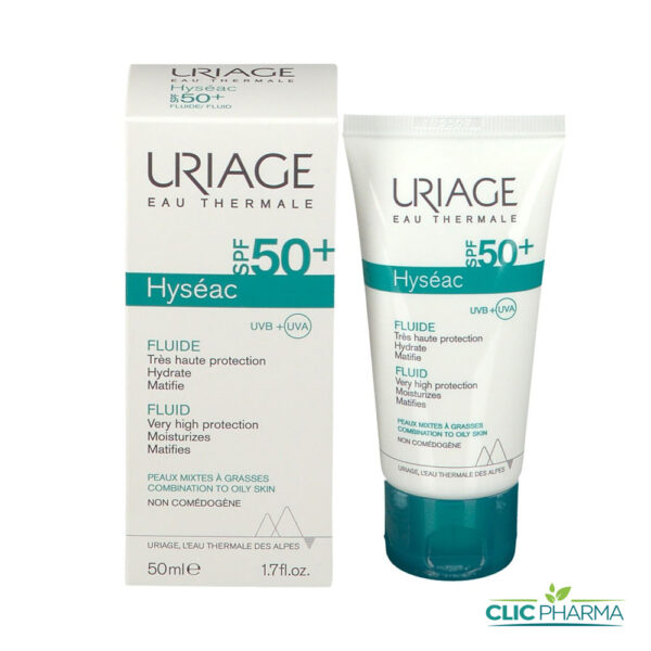 URIAGE HYSEAC FLUIDE SPF 50+ 50ML