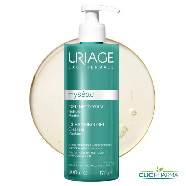 URIAGE HYSEAC GEL NETTOYANT 500ML