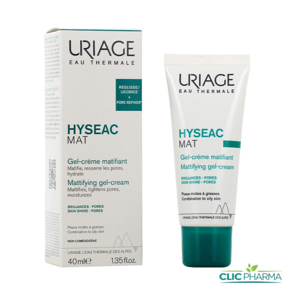 URIAGE HYSEAC MAT CREME GEL MATIFIANT 40ML