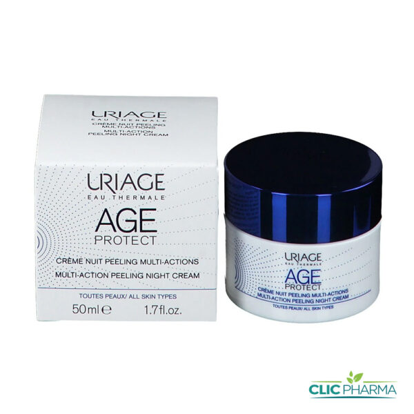 URIAGE PROTECT CREME NUIT PEELING MULTI-ACTIONS 50ML