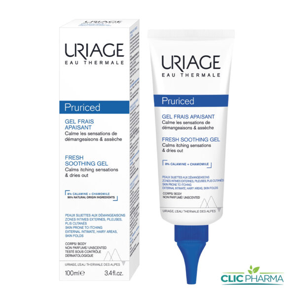 URIAGE PRURICED GEL FRAIS APAISANT 100ML